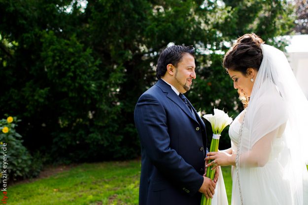 Italienisch-türkische Hochzeit im Schloss Styrum in Mühlheim an der Ruhr.