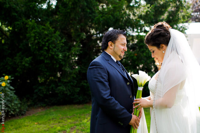 Italienisch-türkische Hochzeit im Schloss Styrum in Mühlheim an der Ruhr.