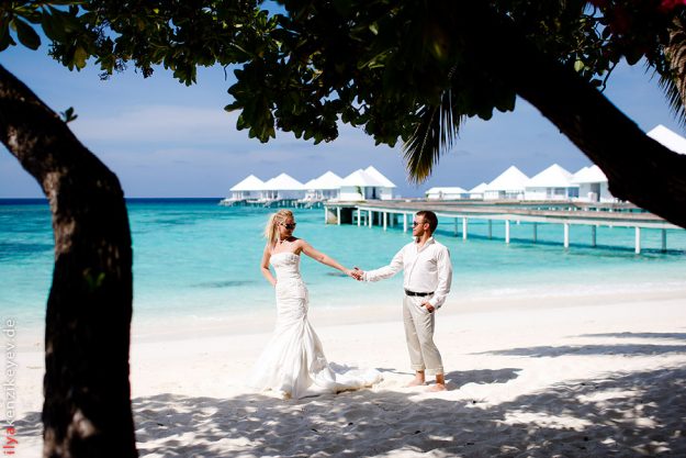 Hochzeit auf Malediven Diamonds Thudufushi Beach & Water Villas