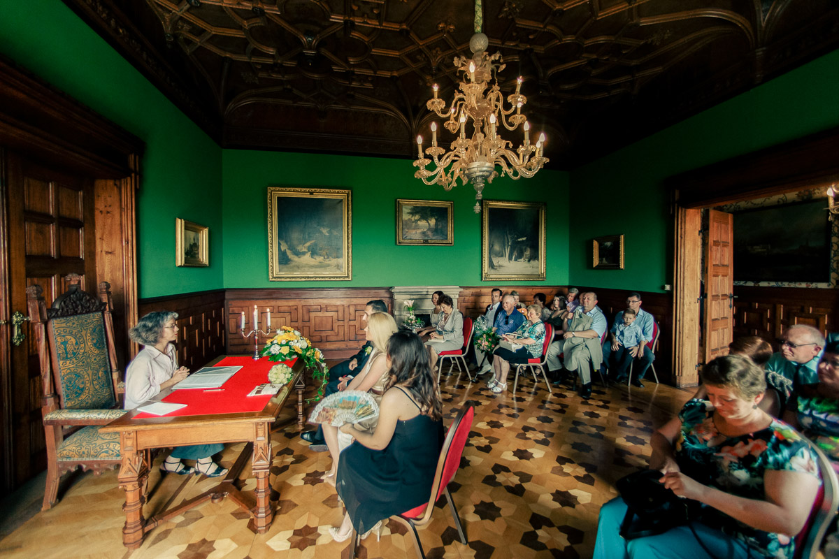 Standesamtliche Hochzeit auf Schloss Marienburg bei Hannover