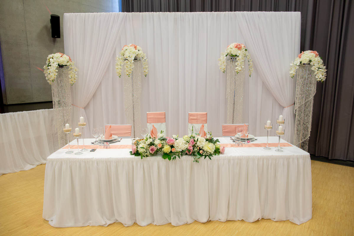 Hochzeitslocation Bürgersaal Kulturzentrum der Stadt Tamm Festhalle russische Hochzeit