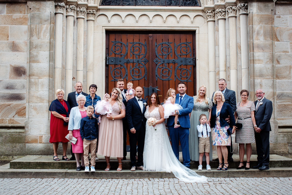 Katholische Hochzeitstrauung in der Kirche St. Anna Neuenkirchen